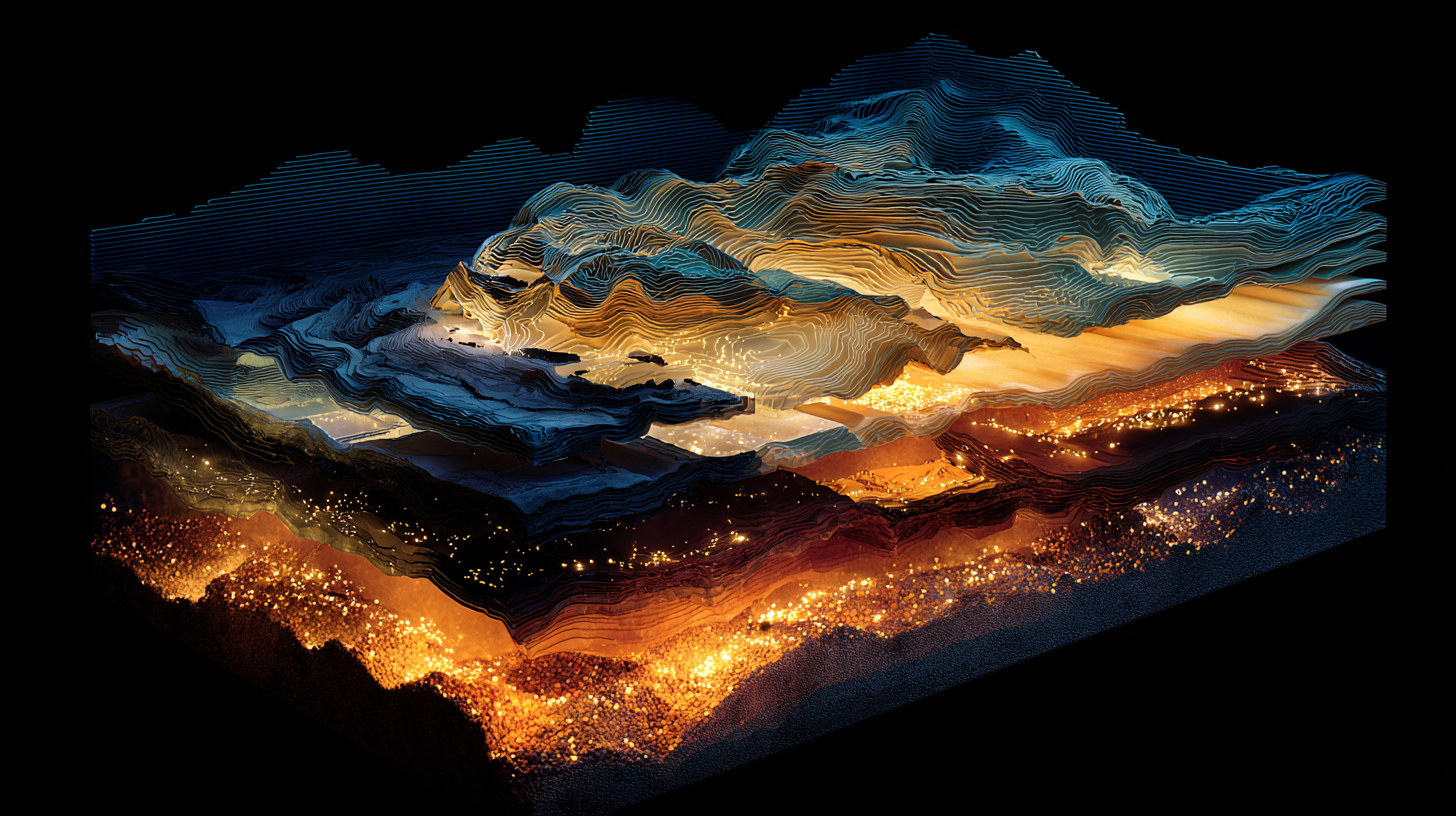 The context layer holding what the founder had let go, every signal still present, nothing faded